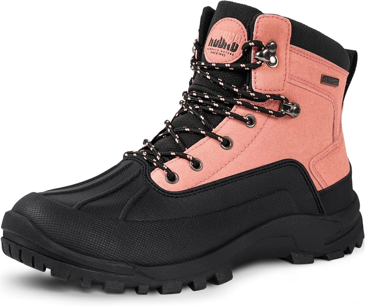 @ R CORD Womens Hiking Boots Waterproof Lightweight Hiking Boots Women Ankle Support Hiking Shoes Backpacking Boots Breathable Non-slip Hiking Boot for Outdoors