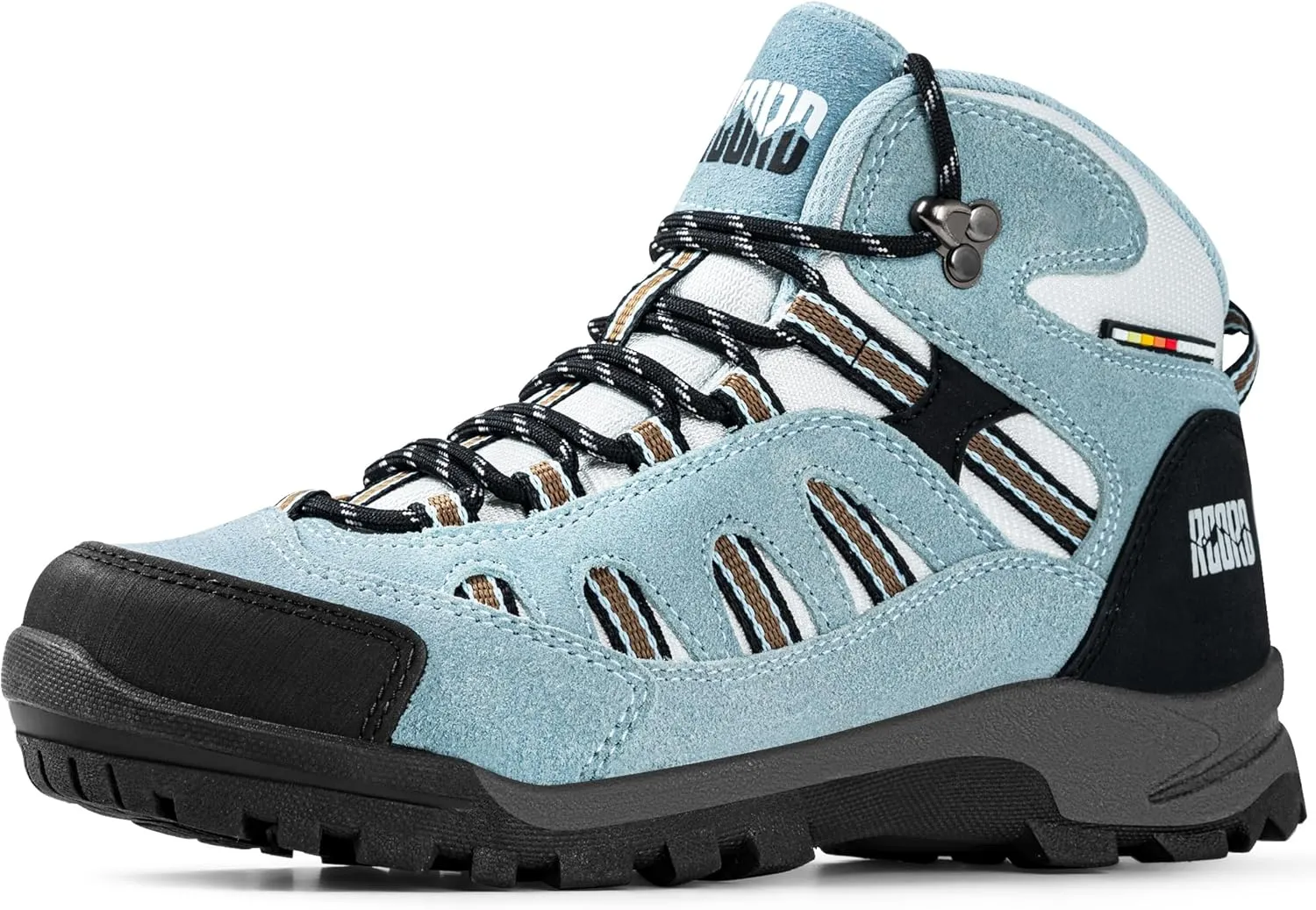 @ R CORD Womens Hiking Boots Waterproof Lightweight Hiking Boots Women Ankle Support Hiking Shoes Backpacking Boots Breathable Non-slip Hiking Boot for Outdoors