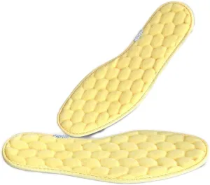 1 Pair Thick Thermal Winter Shoes pad Breathable Warm Heated Insoles for Men Women(39)