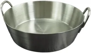 1PC Stainless Steel Tableware, Lightweight and Portable Korean Round Plate Silver Suitable for Home Or Outdoor Camping(S Silver)