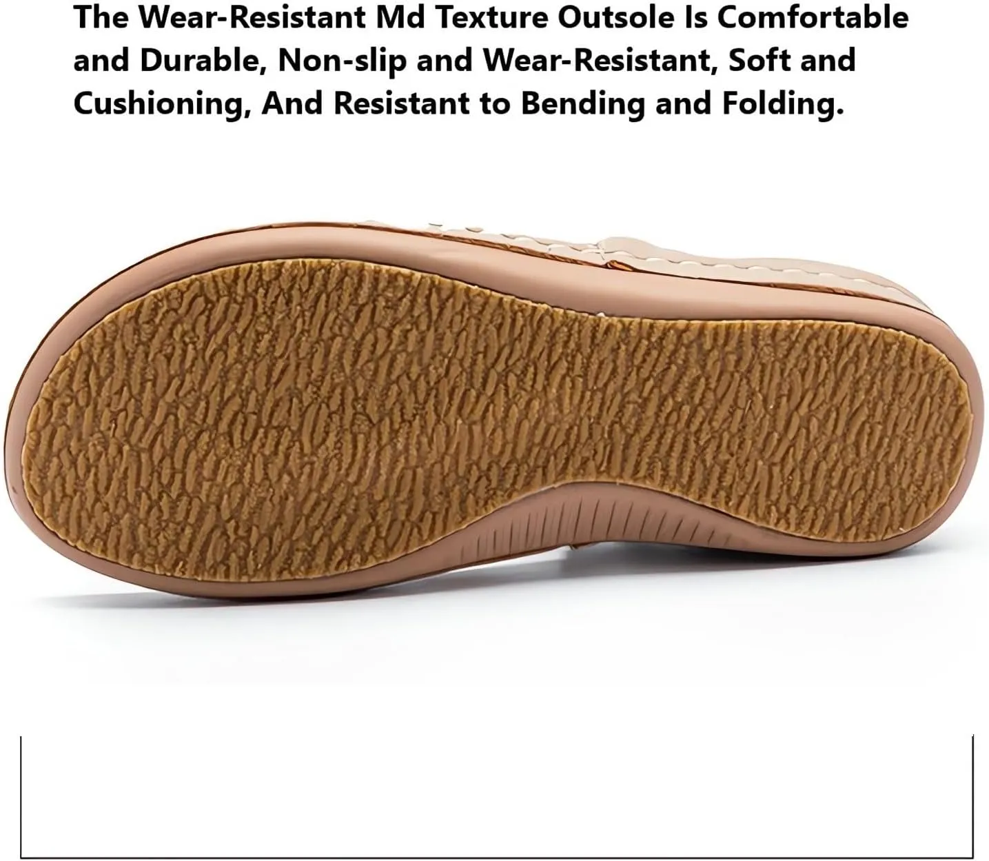 2024 Soft Bottom Massage Orthopedic Flip Flops Comfort Orthotic Dressy Casual Women Sandals with Arch Support