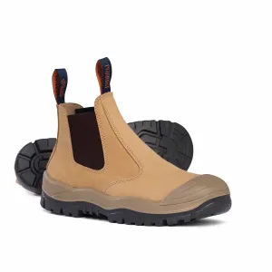 440050-Premium Elastic Sided Boot w/ Scuff Cap-WHEAT