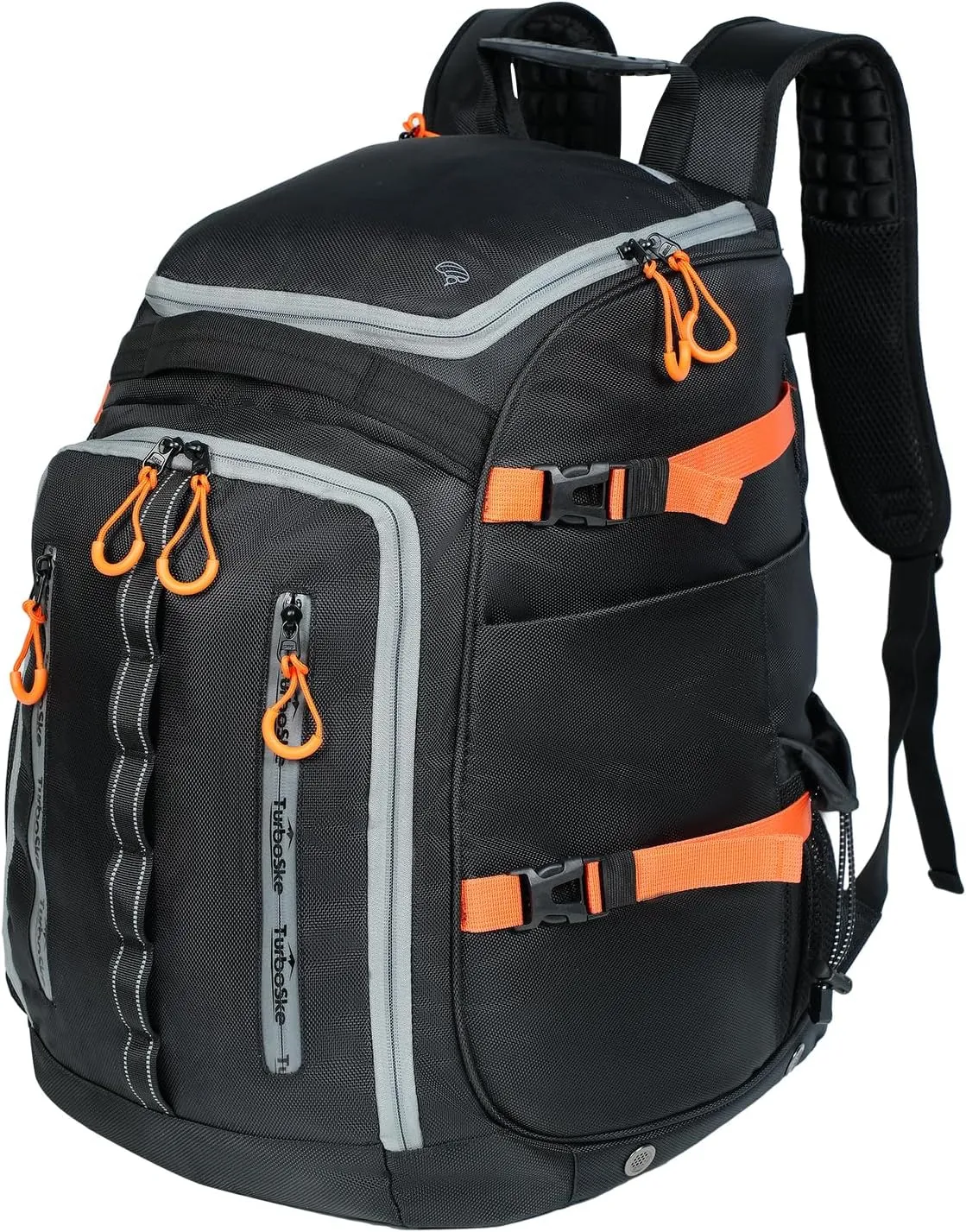 50L Ski Boot Bag Backpack – Water-Resistant Snowboard Gear Bag with Helmet, Goggles, and Glove Compartments – Durable & Lightweight Skiing Travel Storage Bag for Men and Women