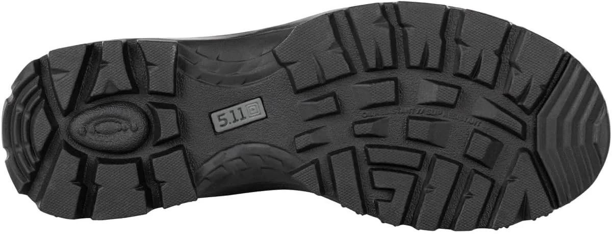 5.11 Tactical Men's A.T.A.C. 2.0 8-Inch Shield Boot, Full Grain Leather Toe, Style 12416, Black