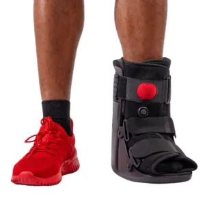 Air CAM Walker Fracture Boot – Short Medical Walking Boot for Foot & Ankle Injury Recovery (PDAC L4360/L4361), Size S (US Shoe Men 4.5-7 / Women 6.5-8)