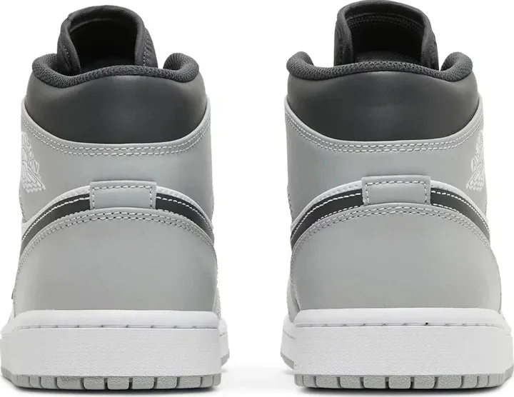 Air Jordan 1 Mid Light Smoke Grey Anthracite