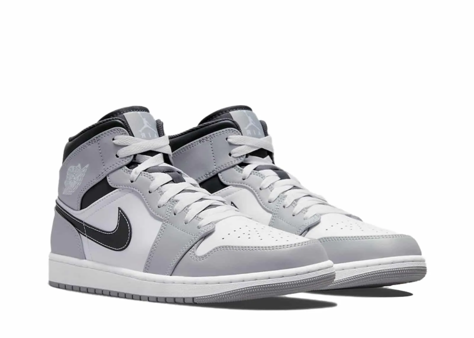 Air Jordan 1 Mid Light Smoke Grey Anthracite