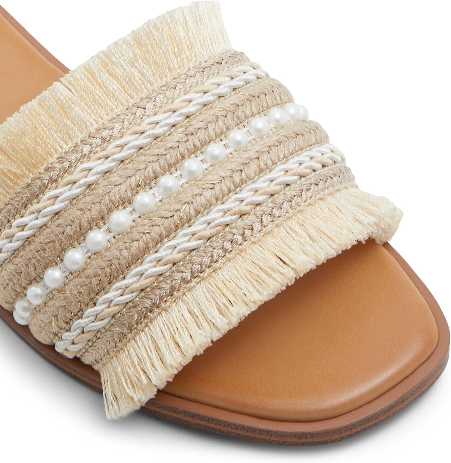 ALDO Women's Fringy Slide Sandal