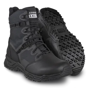 Alpha Fury 8" Waterproof - Side Zip - Polishable Toe