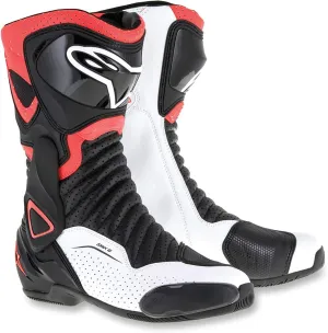 Alpinestars SMX-6 v2 Vented Boots (36) (BLACK/RED/WHITE)