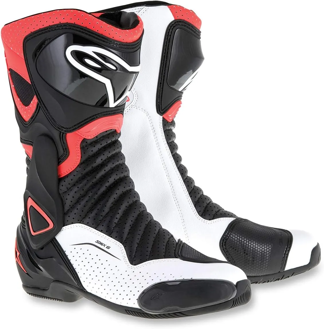 Alpinestars SMX-6 v2 Vented Boots (36) (BLACK/RED/WHITE)