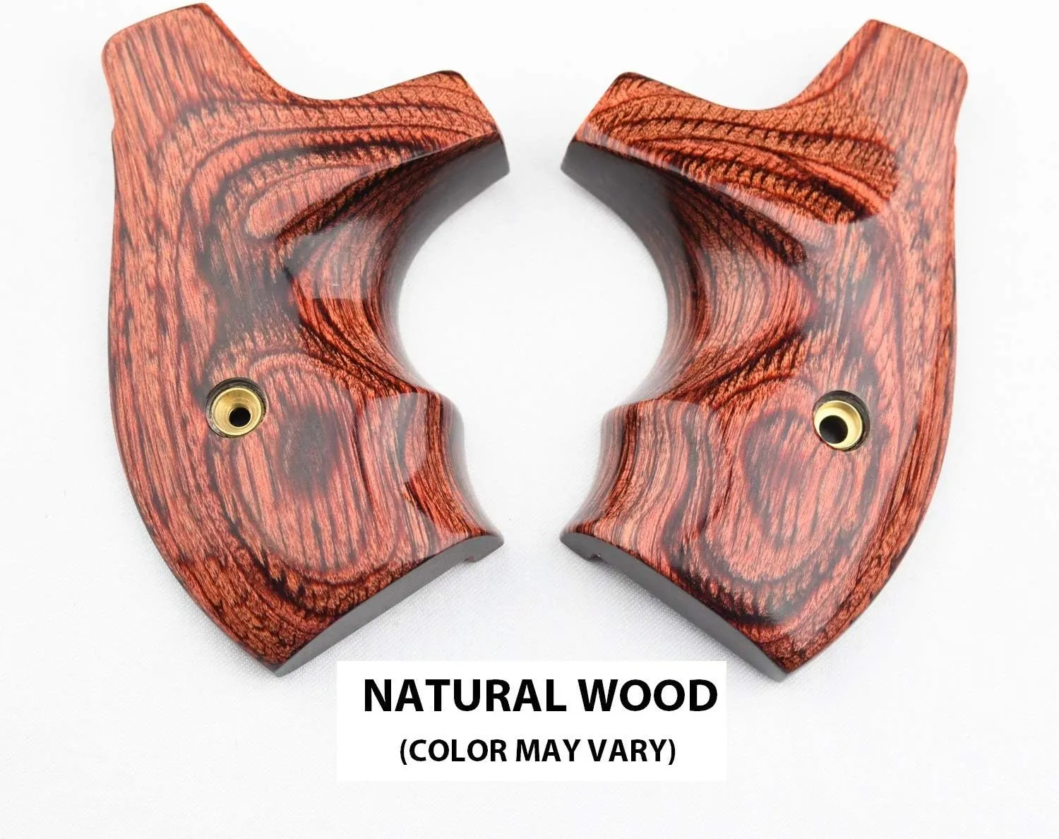 Altamont - S&W J Round Revolver Grips - Boot - Real Wood Gun Grips fit Smith & Wesson J Frame Round Butt .38 Special and 9mm Revolvers - Made in USA