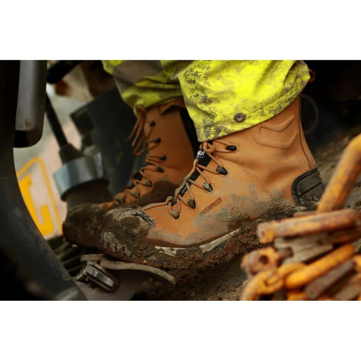 Amblers Safety FS998 Waterproof Lace up Safety Boot Honey