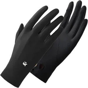 amokk 2 Pairs Driving Gloves for Women Sunblock Wrist Length Non-slip Sun Protection Gloves