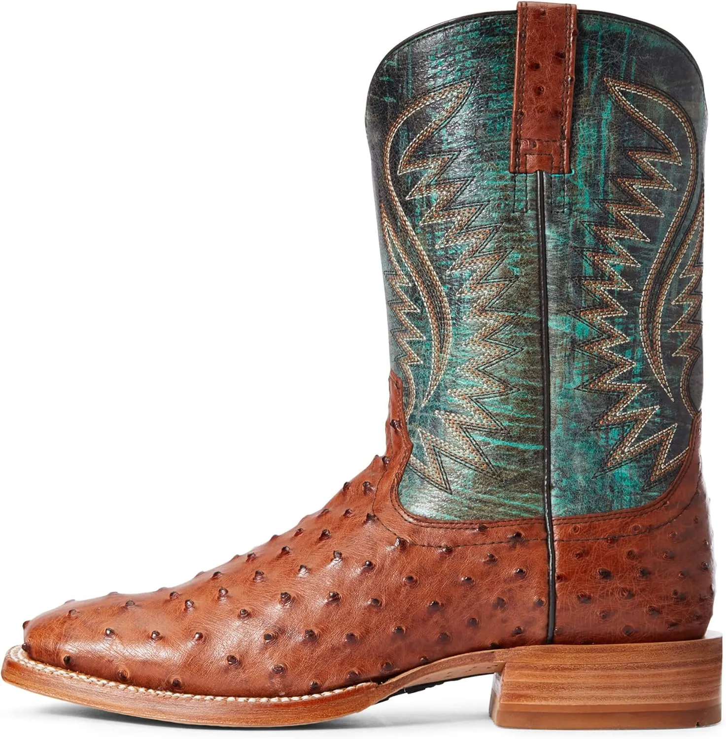 ARIAT Men's Gallup Full Quill Ostrich