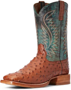 ARIAT Men's Gallup Full Quill Ostrich