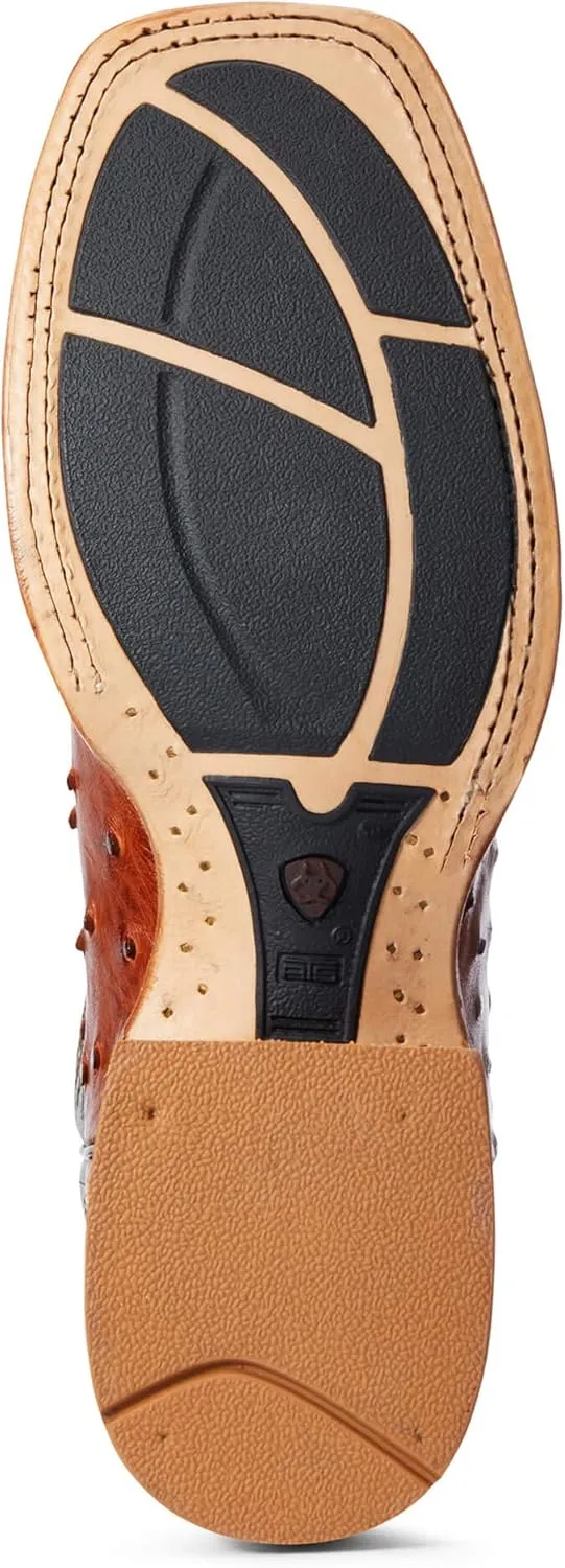 ARIAT Men's Gallup Full Quill Ostrich