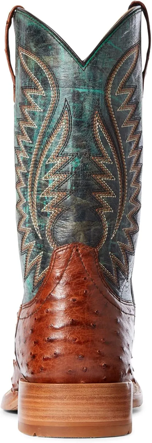 ARIAT Men's Gallup Full Quill Ostrich