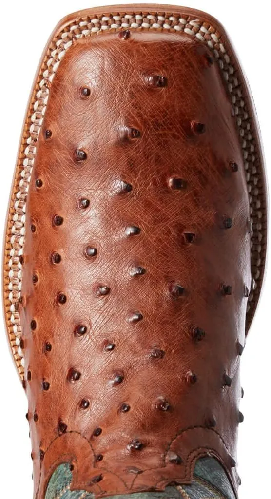 ARIAT Men's Gallup Full Quill Ostrich