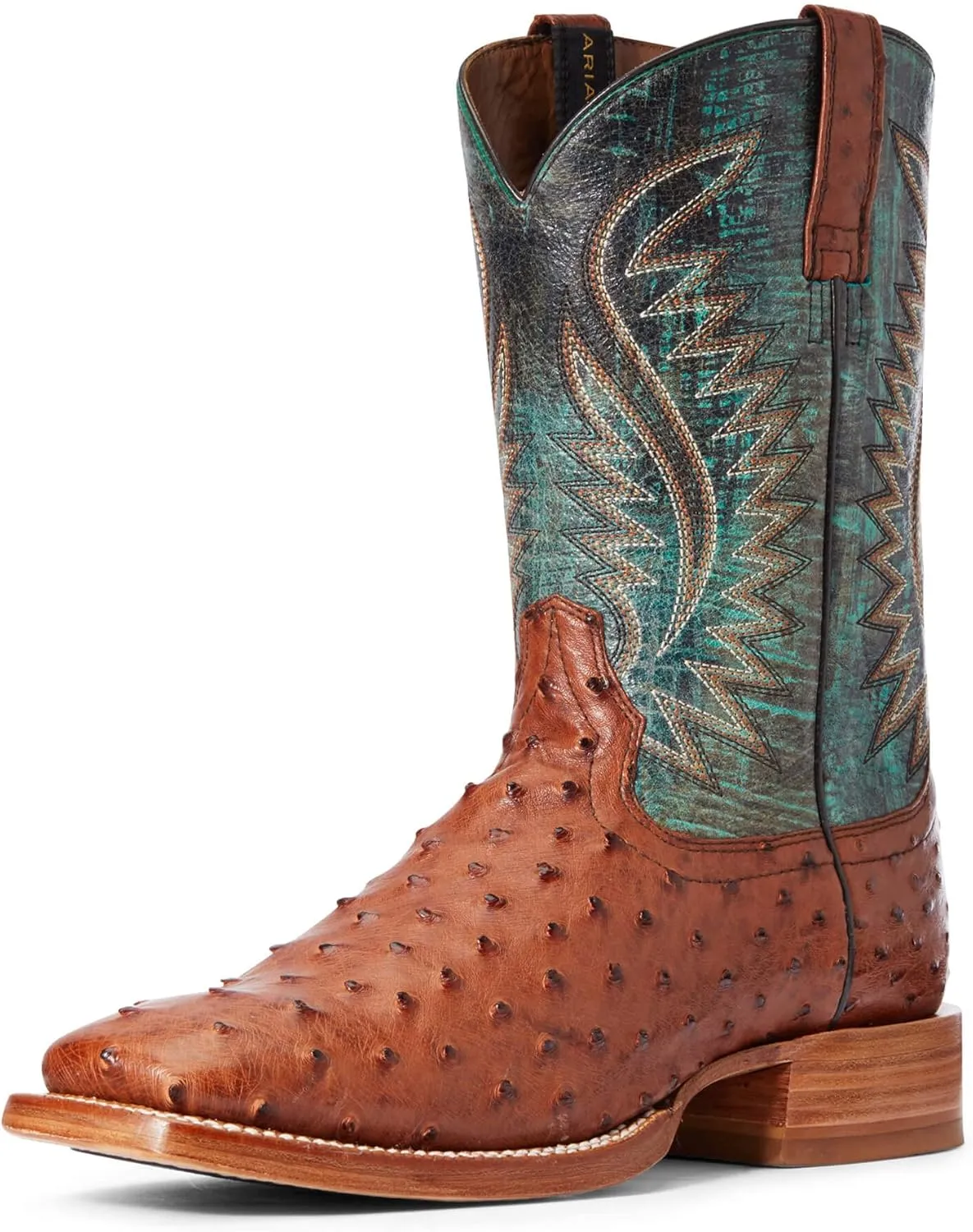 ARIAT Men's Gallup Full Quill Ostrich