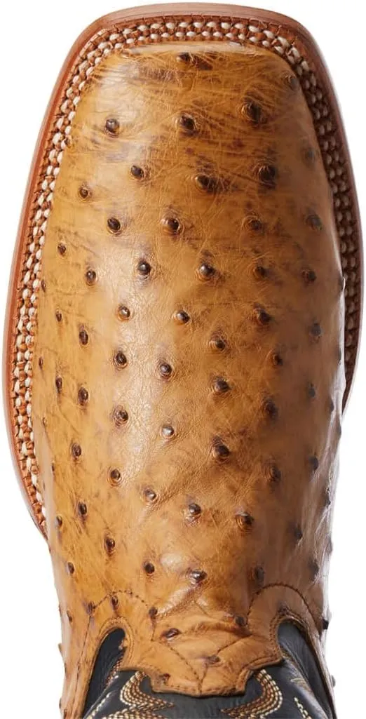 ARIAT Men's Gallup Full Quill Ostrich