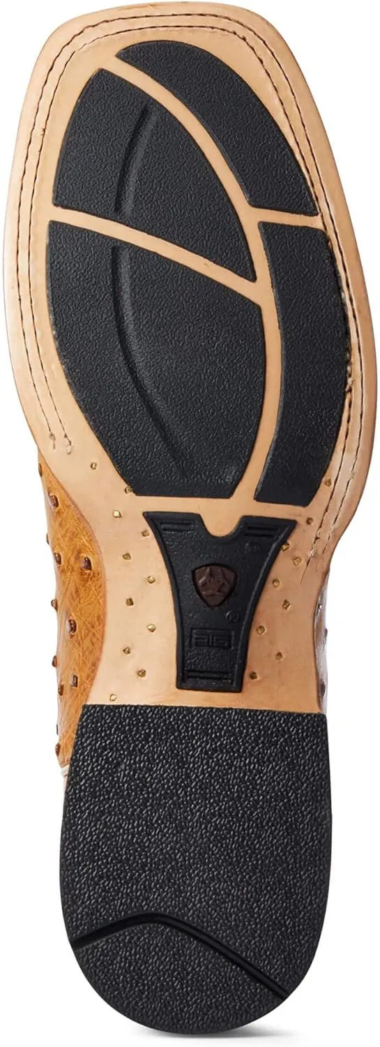 ARIAT Men's Gallup Full Quill Ostrich