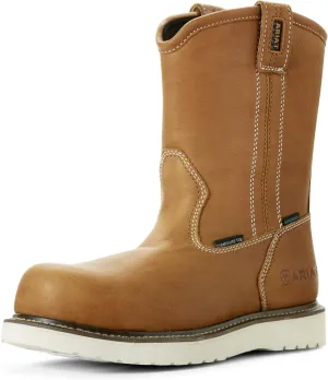 Ariat Men's Rebar Wedge Pull-on Waterproof Composite Toe Work Boot