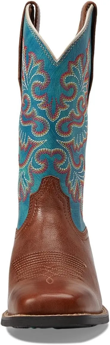 Ariat Women's Round Up Wide Square Toe StretchFit Western Boot