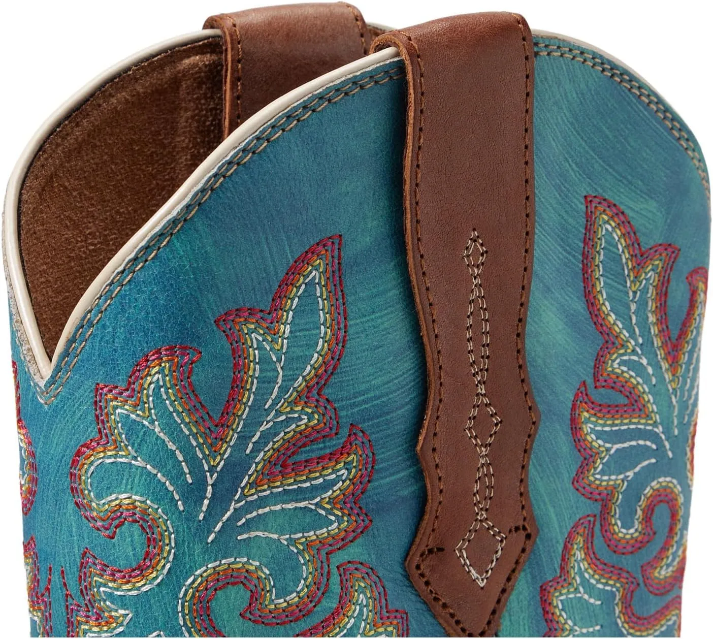 Ariat Women's Round Up Wide Square Toe StretchFit Western Boot