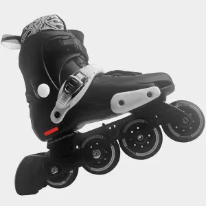 ARISING Inline Skates for Women Men, Unisex Adults, Black, 80mm Polyurethane Wheels, ABEC-9 Bearings, Ideal for Beginners to Professionals