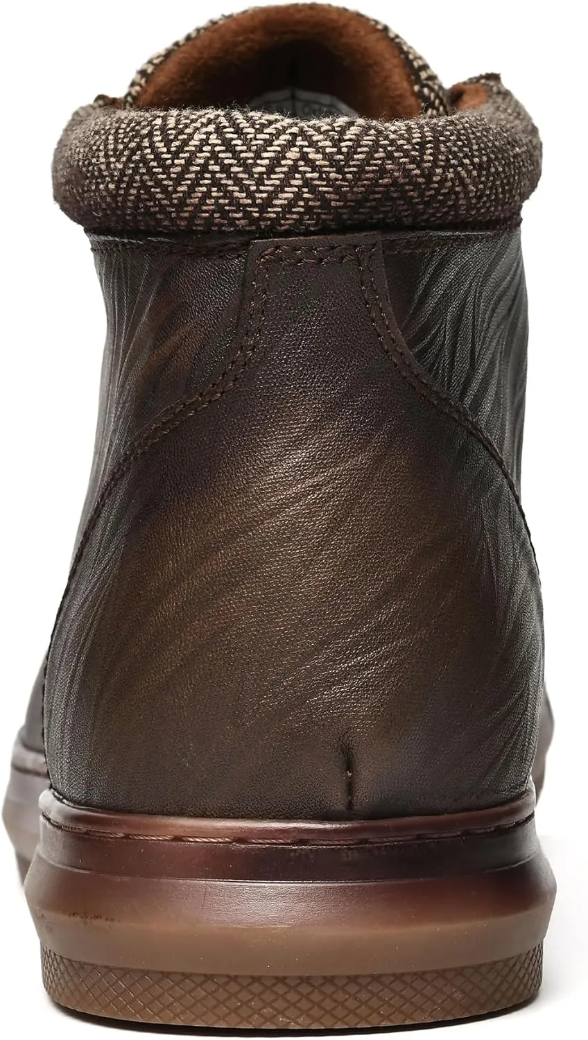 Arkbird Mens Leather Sneaker Fashion Classic Casual Chukka Ankle Boots for Men