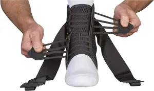ASO Speed Lacer Ankle Stabilizer, Black, X-Large
