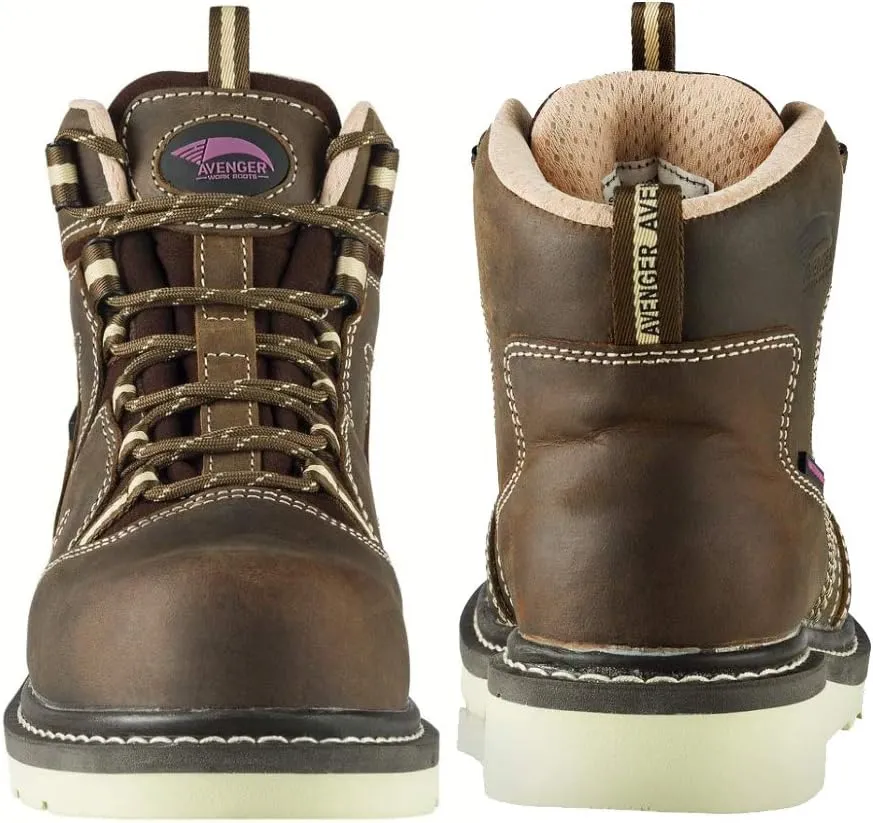 Avenger Work Boots Women's Wedge Industrial Boot