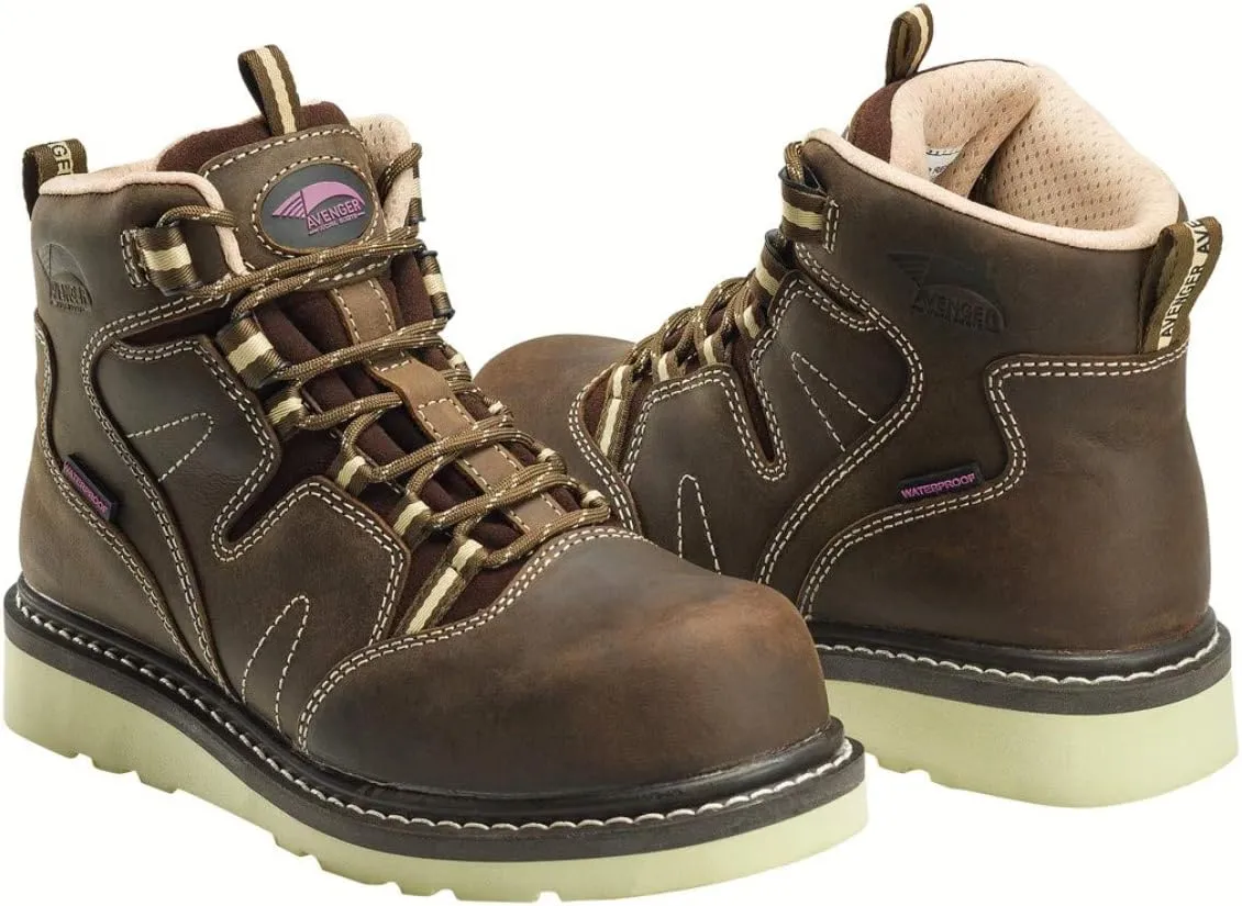 Avenger Work Boots Women's Wedge Industrial Boot
