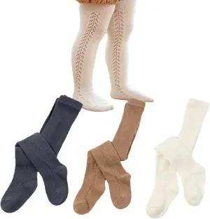 Baby Girls Tights Knit Lace Mesh Breathable Stockings Toddler Pantyhose Infant Leggings