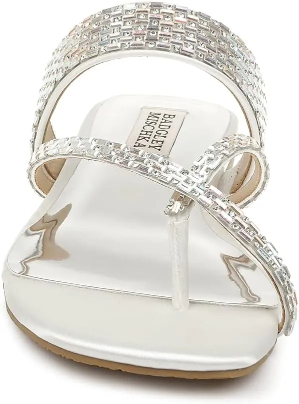 Badgley Mischka Women's Flat Sandal, Slide