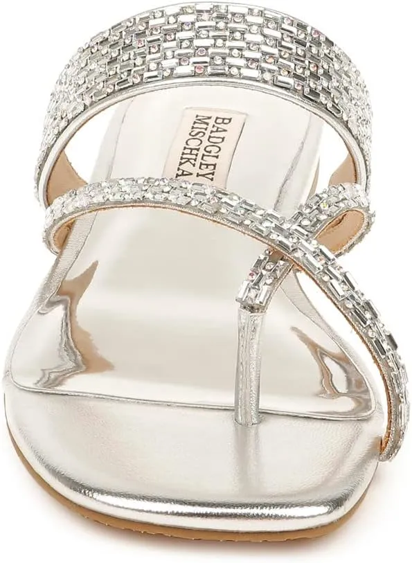 Badgley Mischka Women's Flat Sandal, Slide