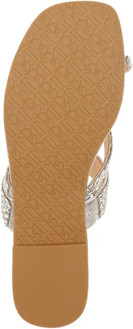 Badgley Mischka Women's Flat Sandal, Slide