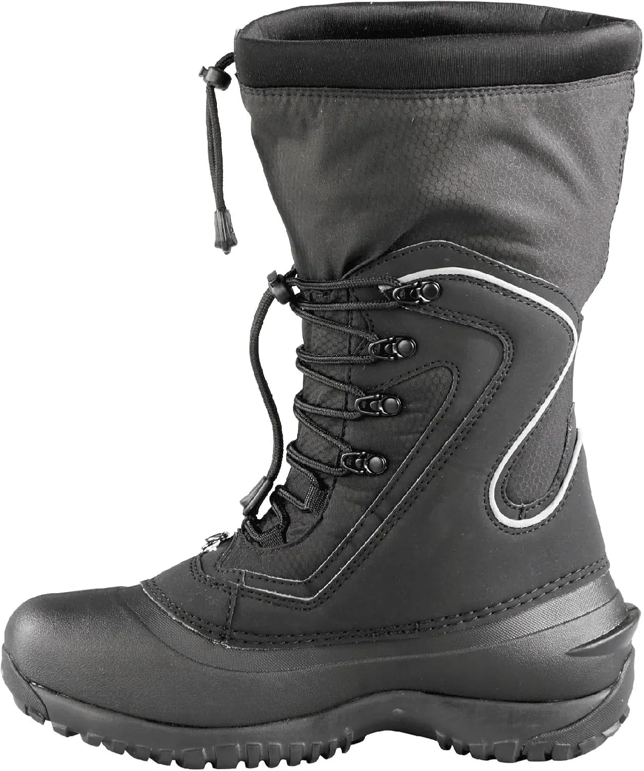Baffin Flare | Women's Boots | Calf Height | Available in Grey/Sangria, Black, Charcoal/Teal | Perfect for Snow-covered Frozen terrains | Snowshoe compatible