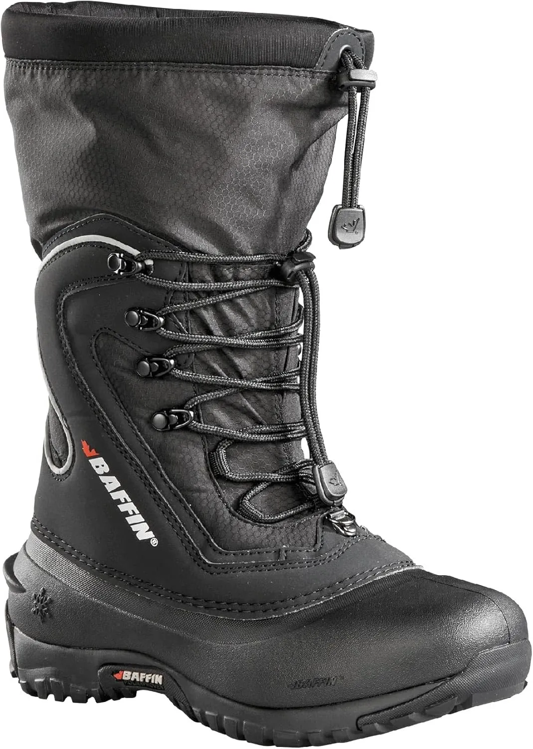 Baffin Flare | Women's Boots | Calf Height | Available in Grey/Sangria, Black, Charcoal/Teal | Perfect for Snow-covered Frozen terrains | Snowshoe compatible