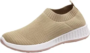 Bamboo Store Flat Sneakers for Women Wide Width Trainer Fitness Sneakers Mesh Women Shoes Womens Running Sneakers Size 11