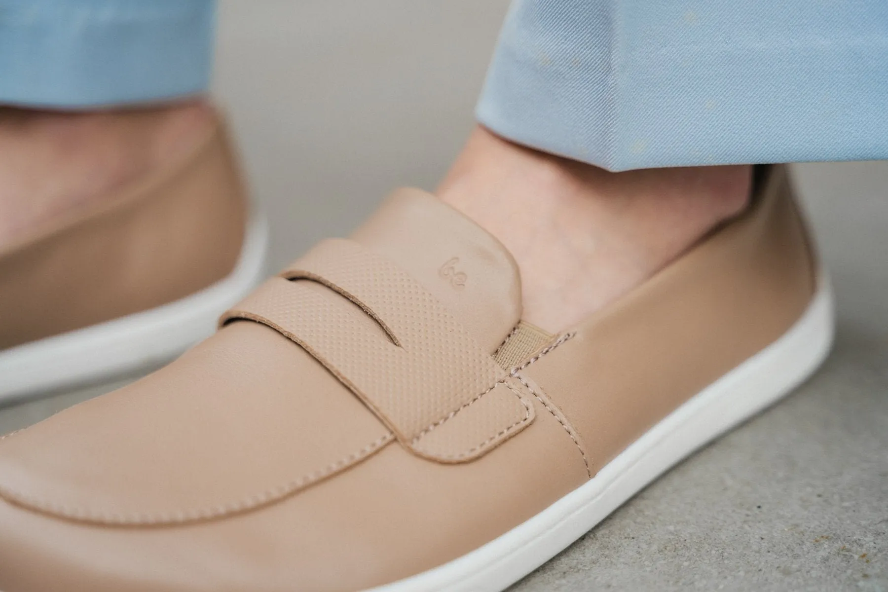 Barefoot Moccasins Be Lenka Buena - Latte Brown (UNISEX)