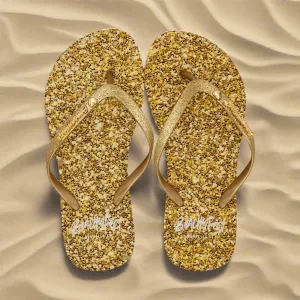BeachyFeet® - Golden Shimmer