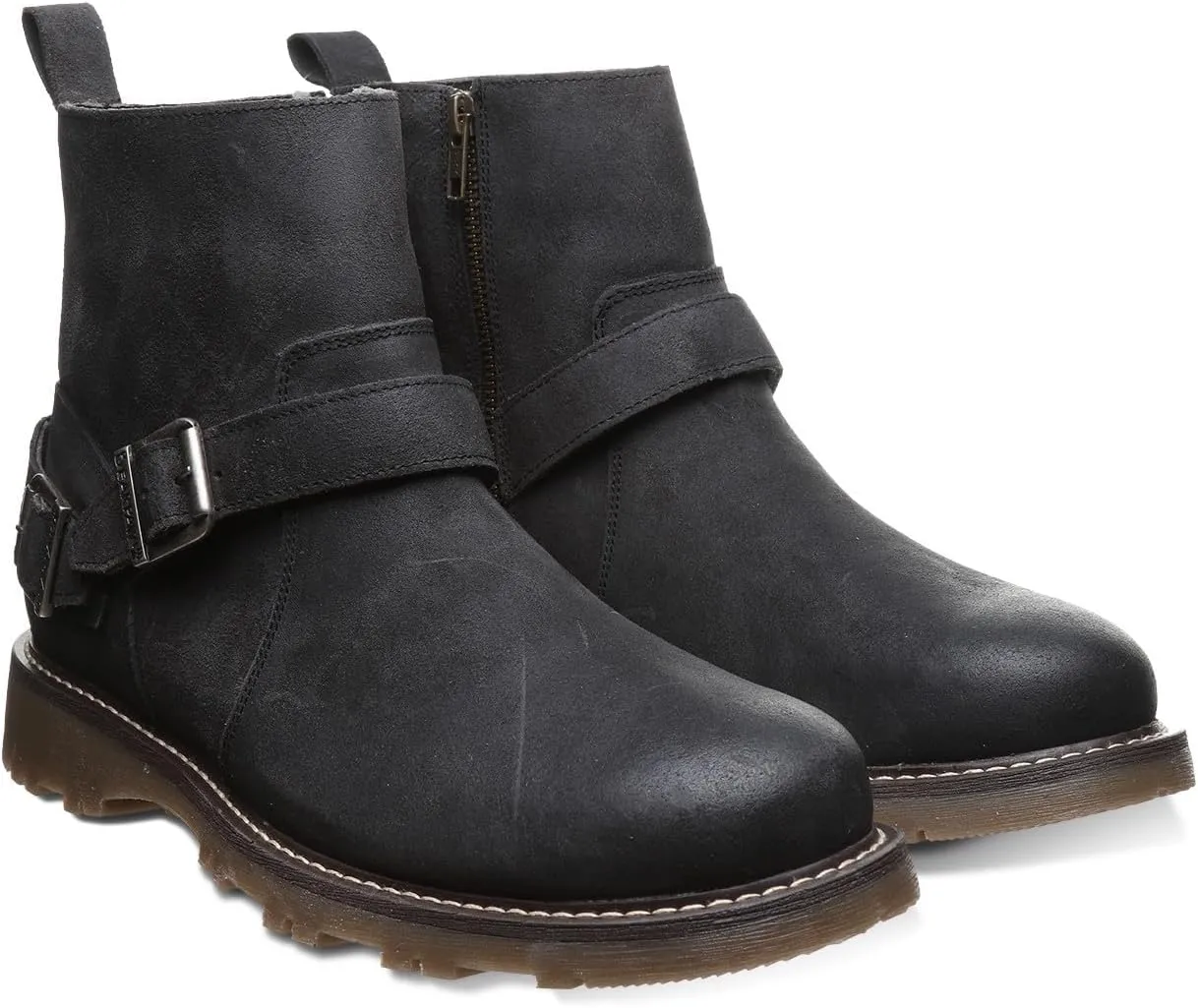 BEARPAW Men's Liam Multiple Colors | Men's Boot Classic Suede | Men's Slip On Boot | Comfortable Winter Boot