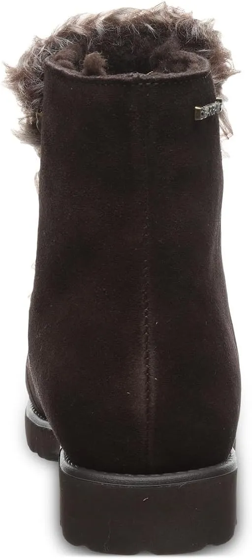 BEARPAW Women's Alisa Classic Suede Boot | Lightweight Lace-Up Boot