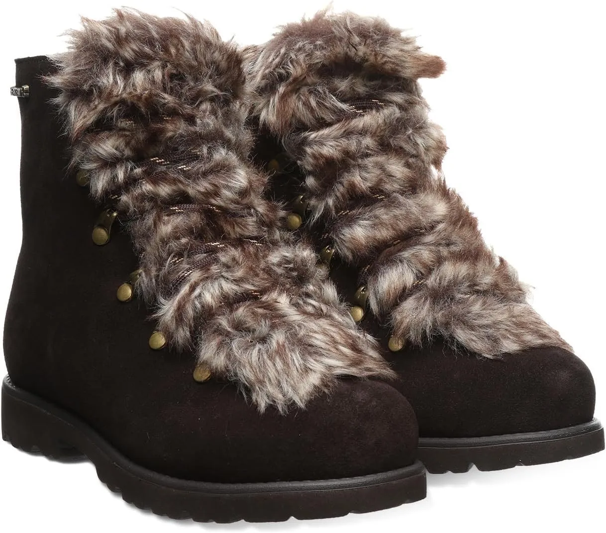 BEARPAW Women's Alisa Classic Suede Boot | Lightweight Lace-Up Boot