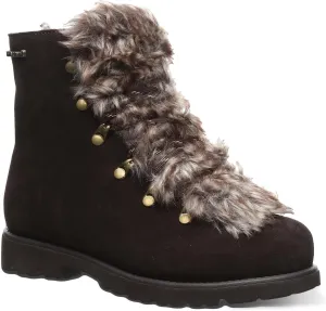 BEARPAW Women's Alisa Classic Suede Boot | Lightweight Lace-Up Boot