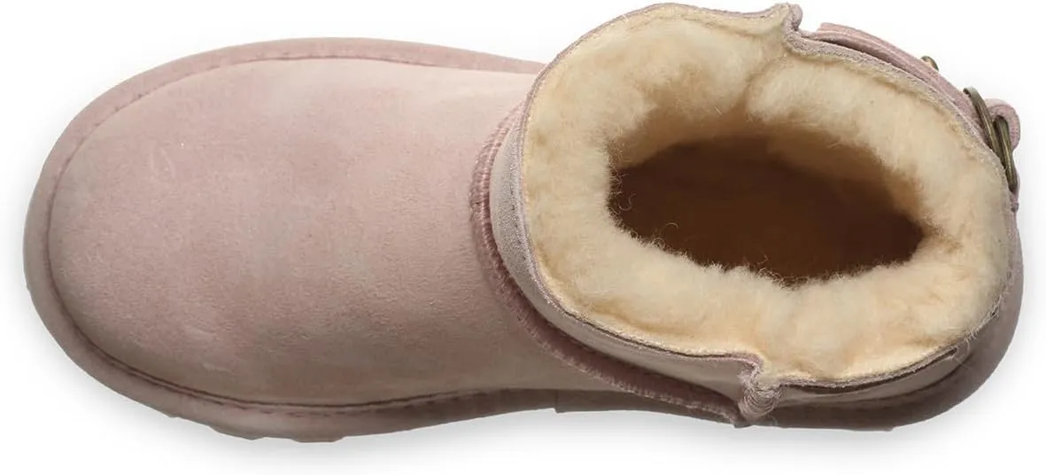 BEARPAW Women's Betty Youth Multiple Colors | Youth 's Ankle Boot | Youth 's Slip On Boot | Comfortable Winter Boot