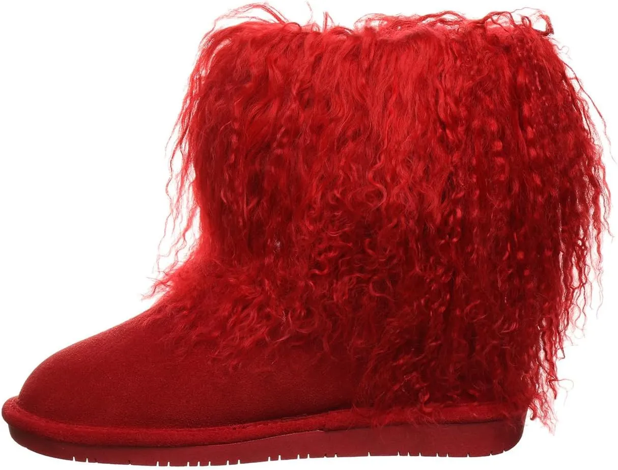 BEARPAW Women's Boo | Women's Boot Classic Suede | Women's Slip On Boot | Comfortable Winter Boot | Multiple Colors & Sizes