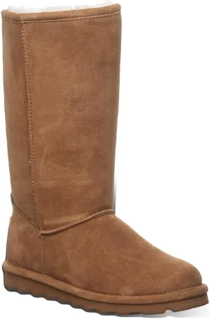 BEARPAW Women's Elle Tall Wide Multiple Colors | Women's Boot Classic Suede | Women's Slip On Boot | Comfortable Winter Boot